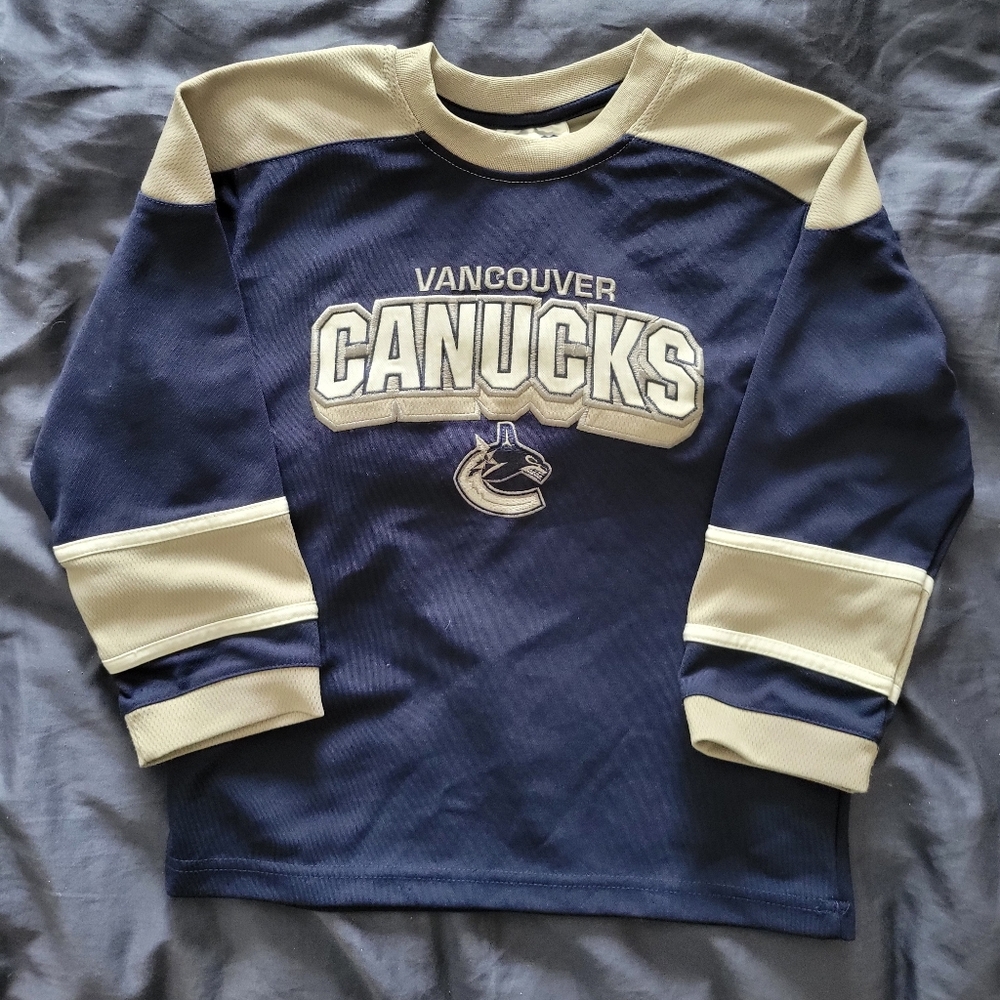 NHL Blue and Cream Jersey
